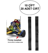 Hoverkart Hoverway Tüm Modeller ile Uyumlu Cırt 10 Çift 20 Adet