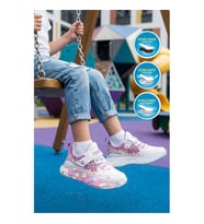 Ruffon 1030 F Lila-Mor Kız Çocuk Spor Ayakkabı
