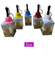 Kiss Mini Çan Zil Anahtarlık 6cm - 1 adet