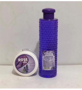 Rose City Lavanta Kolonyası 380 ml Alana Rose City Lavanta Kremi 135 ml Hediye