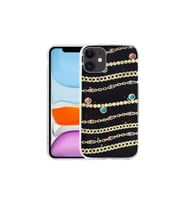 Apple iPhone 11 Uyumlu Kılıf Desenli Sert Zore Elnov Kapak (Model 5)