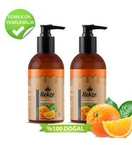 Rekze Portakal Aromalı Vücut Masaj Yağı 2 Adet 120 ml