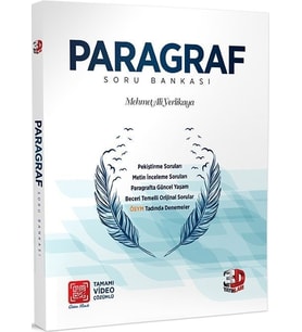 Paragraf Tamamı Video Çözümlü Soru Bankası 3D Yayınları