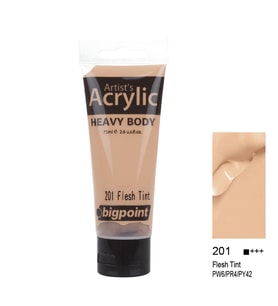 Bigpoint Akrilik Boya 75 ml Flesh Tint 201