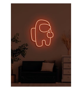 Among Us Figürlü Neon Tabela