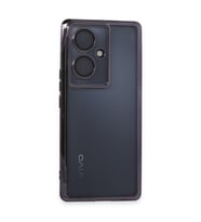 V29 Lite Kılıf Lensli Silikon - Mor