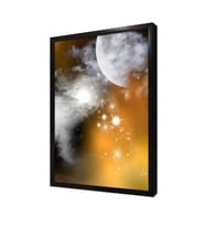 Fantastik Gökyüzü Çerçeveli Mdf Tablo