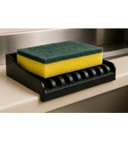 Eğimli Lavabo Kenarı Süngerlik - Kendi Kendine Drenajlı 3D Tasarım Mutfak Düzenleyici