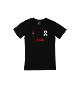 Paris 2024 Yaz Olimpiyatları Japonya Siyah Tişört
