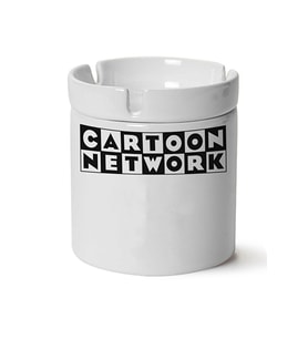 Cartoon Network Logo Baskılı Porselen Küllük Makinede Yıkanabilir