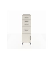 Kronos Dolap 4 Çekmeceli Tek Kapaklı 44x59x134 Aytaşı-Aytaşı