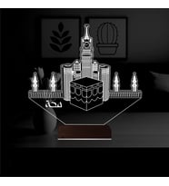 Luvivia Kabe Mekke 3D Lamba - Masa Gece Lambası