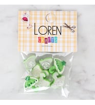 Crafts Yeşil 8'Li Düğme - 3013