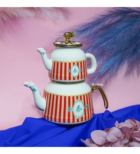 Bellisima Emaye Çaydanlık (Pembe)