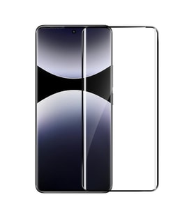 Redmi Note 14 Pro Plus 5G Ekranı ve Kavisleri Kapatan Esnek Pet Jelatin Ekran Koruyucu (Siyah)