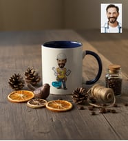 Kişiye Özel Karikatürlü İnşaat Mühendisi Kupa Bardak Mühendisler Günü Hediyesi