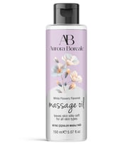 Aurora Boreale Beyaz Çiçek Aromalı Masaj Yağı 150ml