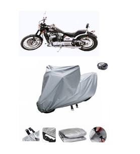 Asya Ghost 350  Su Geçirmez Motosiklet Brandası ARKA ÇANTA UYUMLU