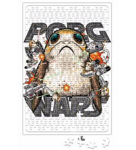 Porg Wars Puzzle 240 Parça Yapboz