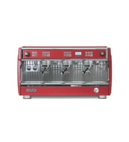 Dalla Corte EVO2-H-3-R Evo2 HV (3 Gruplu) Kahve Makinesi, Kırmızı