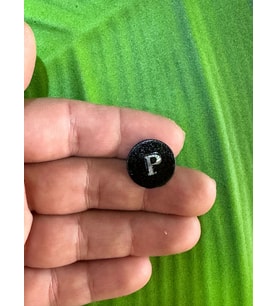 1.50 CM ÇELİK P HARFİ DÜĞME