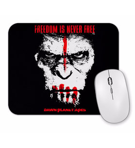 Dawn Planet Apes Mouse Pad
