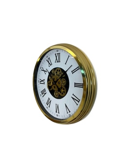 Aurelius Gold 60 Cm Çarklı Duvar Saati (Standart)
