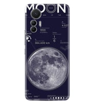 Xiaomi 12 Lite Kılıf Resimli Desenli Baskılı Silikon Moon info 1424