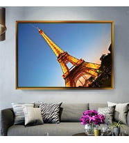 Altın Çerçeveli dekoratif tablo l1225 (Gold)