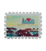 Maldivler Temalı Pul Magnet (Karışık)