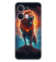 Oppo Reno 13F Kılıf Boutique Baskılı Resimli Arslan Pcode -062