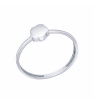 Diamond Line-Gülaylar Beyaz Altın 14 Ayar Geometrik Yüzük