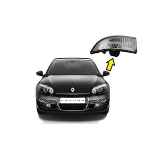 Renault Laguna 3 - Scenic 3 Ayna Sinyali Sağ (Sürücü tarafı)