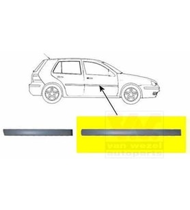 Volkswagen Golf4 Bora 1998 2005 Kapı Bandı Ön Sağ 4 Kapılıya Göre (Oem No:1J4853516Ggru)