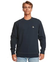 Quiksilver The Original Crew Erkek Sweatshirt (Lacivert)