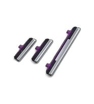 Samsung Galaxy S10/S10 Plus G975 G973 Yan Kasa Tuşları Yan Plastik Tuşlar (Gümüş)
