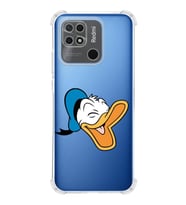 Redmi 10c  Köşe Korumalı Antişok Kapak Donald Duck Tasarımlı Şeffaf  Kılıf