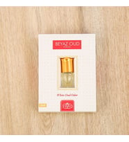 Beyaz Oud Kokusu Alkolsüz Esans 3ml (Siyah)