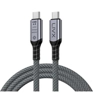 FAST USB 4.0 40Gbps, 240W, 8K60Hz USB4.0 USB-C Kablosu 1.5 Metre Gri KLV-1.5