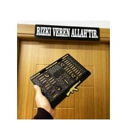 Silah Motorsiklet Plakalık
