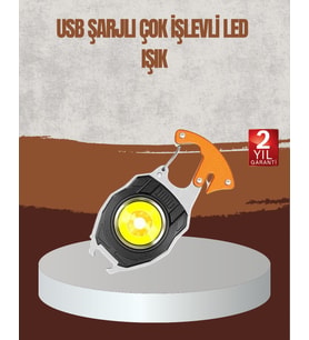 Taşınabilir Çok Amaçlı LED LED'li Anahtarlık