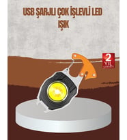 Taşınabilir Çok Amaçlı LED LED'li Anahtarlık