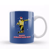 Happy Aubameyang Mas Football Christmas Kupa Bardak Porselen