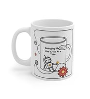 Debugging Life Coffee Mug  - Komik Hediye Kupa  Ofis Arkadaşına Harika Hediye