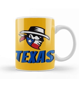 Texas Love Kupa Bardak Porselen