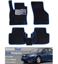 CHEVROLET CRUZE (2008-2014) Uyumlu EVA Paspas Tam Set–Araca Özel,Su Geçirmez,Kolay Montaj