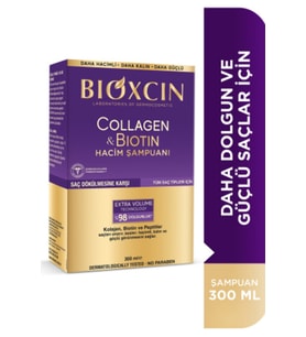 Bioxcin Collagen & Biotin Ekstra Hacim & Dolgunlaştırıcı Şampuan 300 ML