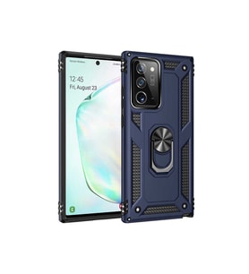 Samsung Galaxy Note 20 Ultra Uyumlu Kılıf Zore Vega Kapak (Mavi)