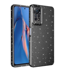 Xiaomi Redmi Note 12 Pro 4G Kılıf Kamera Korumalı Simli Lüks Zore Koton Kapak