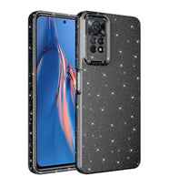 Xiaomi Redmi Note 12 Pro 4G Kılıf Kamera Korumalı Simli Lüks Zore Koton Kapak